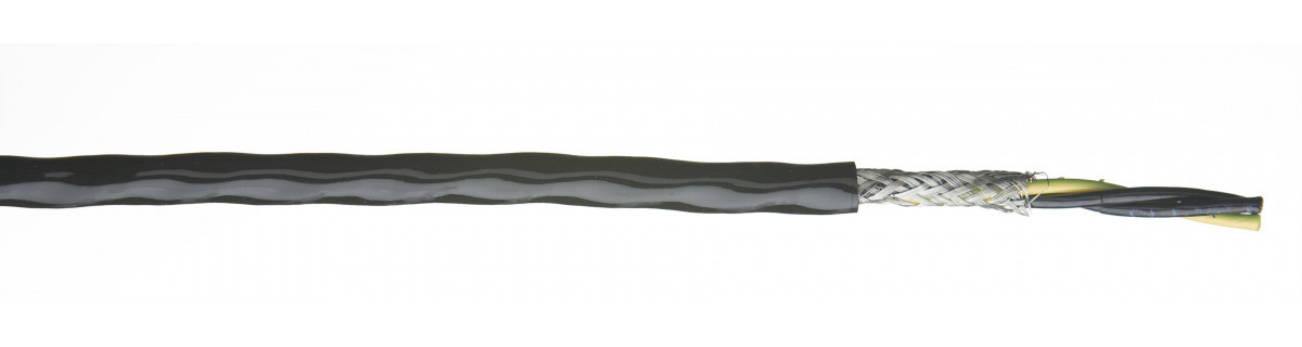 Jobarco Purflex stuurstroomleiding 4G2,5MM² zwart 0154704meter len