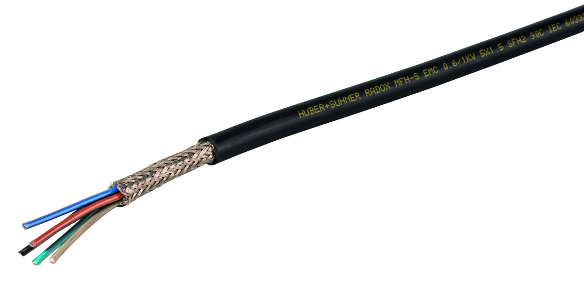 Jobarco Radox stuurstroomleiding 7G1,5MM² zwart 2170607meter