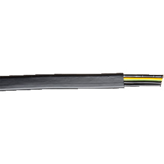 Jobarco FCK vlakkabel 4G6MM² zwart 0138904meter