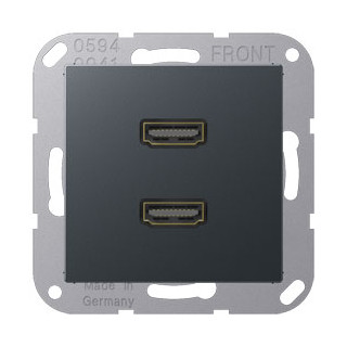 Jung 2xhdmi verbindingsdoos