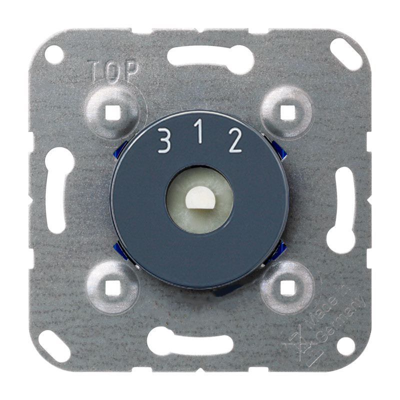 Jung 3-Stappen-schakelaar, zonder off-stand, 2-polig, 10 ax 250 V ~, antrac
