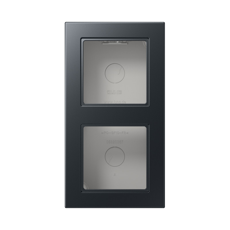 Jung A range / A CUBE Opbouwkap A550 antraciet mat 2-voudig