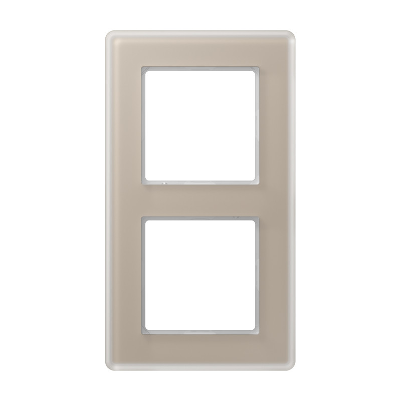 Jung A range / A VIVA Afdekraam A-viva champagne 2-voudig