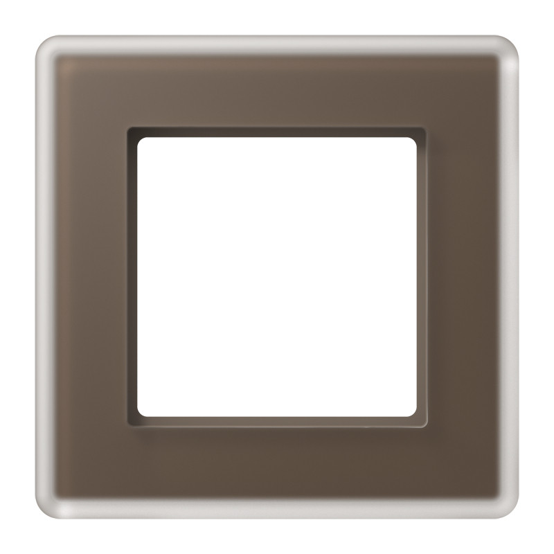 Jung A range / A VIVA Afdekraam A-viva mokka 1-voudig