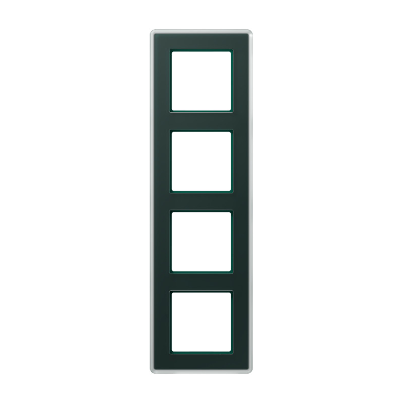 Jung A range / A VIVA Glazen Raam 4-voudig, verticale en horizontale montage, glas, A viva,