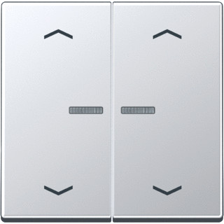 Jung A range tweedelige wip jaloezie aluminium