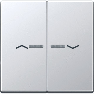 Jung A range tweedelige wip jaloezie aluminium