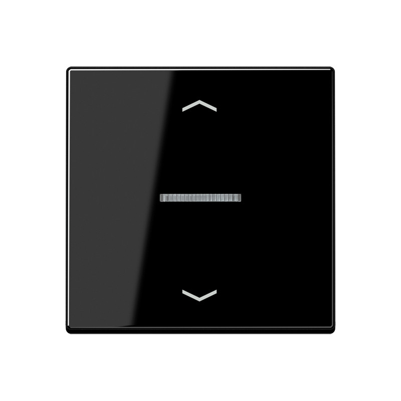 Jung A range Home Stuurafd. a500 1V. zwart SL.V pijl