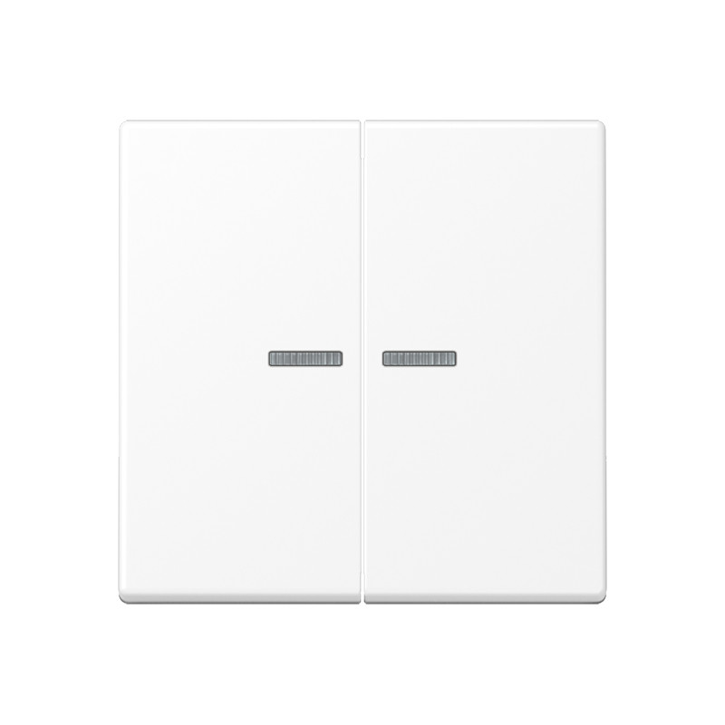 Jung A range KNX RF-tastafd. 2V. a500 SL.V. sneeuwwit