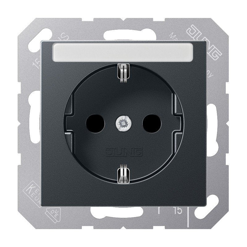 Jung A range WCD. A, slagvast met ra & tekstvstr. anm