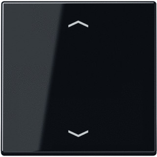 Jung LS range enkele wip jaloezie zwart