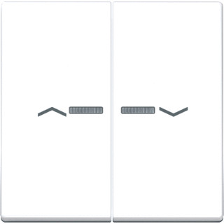 Jung LS range tweedelige wip jaloezie wit