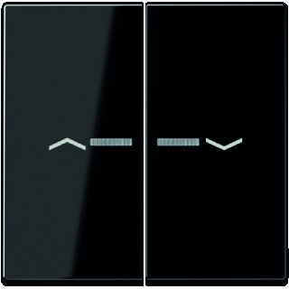 Jung LS range tweedelige wip jaloezie zwart