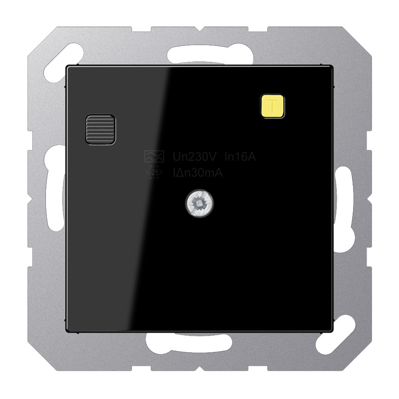 Jung Aardlekschakelaar a500 zwart