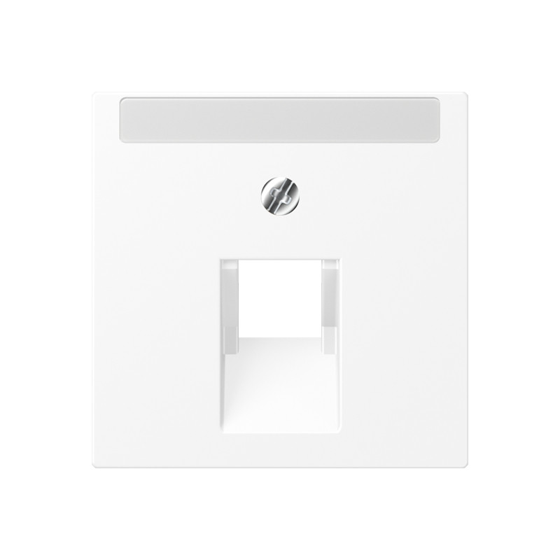 Jung Afd. a(s)500 SN.wit mat 1V. tekstv. uae