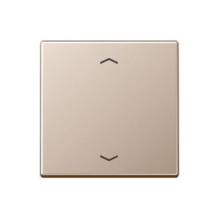 Jung A range stuurafdekking met pijlen champagne