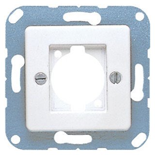 Jung Afdekking CPL onderdeel/centraalplaat luidsprekeraansluiting kunststof wit