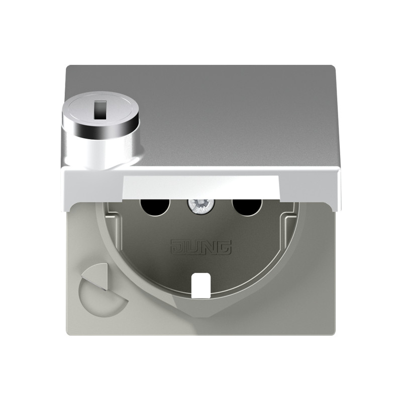 Jung Afdekking a500 aluminium V.a1520bfklslal