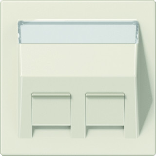 Jung Onderdeel/centraalplaat centraalplaat kunststof crèmewit (elektrowit)