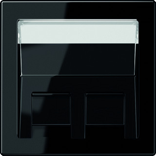 Jung Onderdeel/centraalplaat kunststof zwart