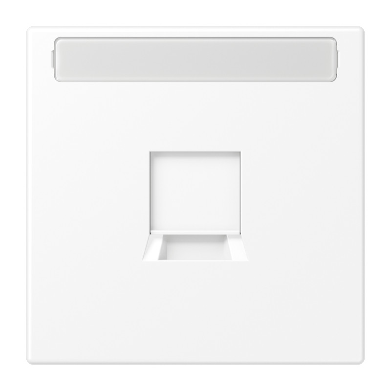 Jung LS range Afdekking LS900 wit mat V.mod.jack 1-VDG