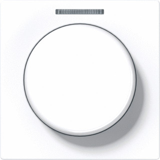 Jung A range draaiknop dimmer wit