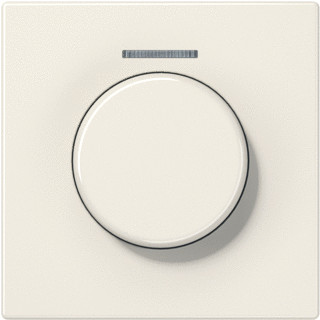 Jung LS range draaiknop dimmer crèmewit (elektrowit)