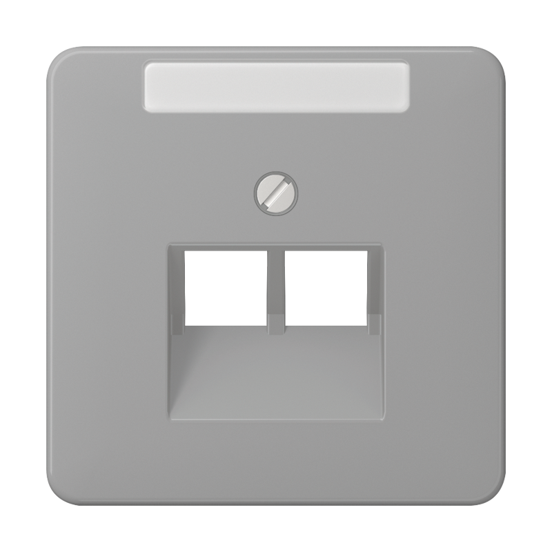 Jung Afdekking met tekstvenster 6x37 MM