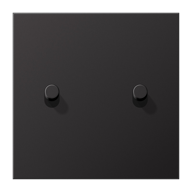 Jung LS 1912 range Afdekking LS1912 dark 2X hevel cylinder