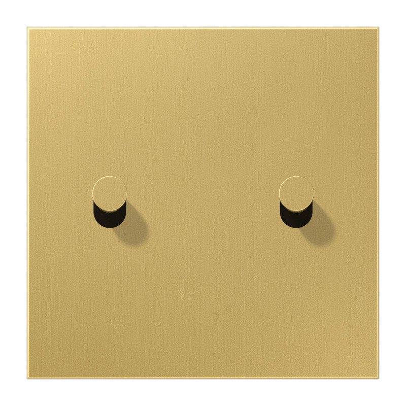 Jung LS 1912 range Afdek.LS1912 messing klas.2X hevel kegel