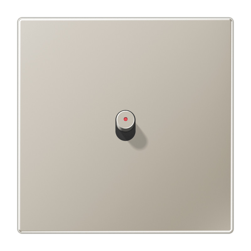 Jung LS 1912 range bedieningselement aan-/uit-schakelaar draaigreep roestvaststaal ( RVS )