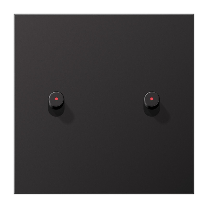 Jung LS 1912 range bedieningselement aan-/uit-schakelaar draaigreep aluminium