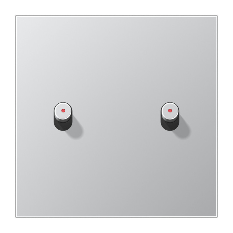 Jung LS 1912 range bedieningselement aan-/uit-schakelaar draaigreep aluminium