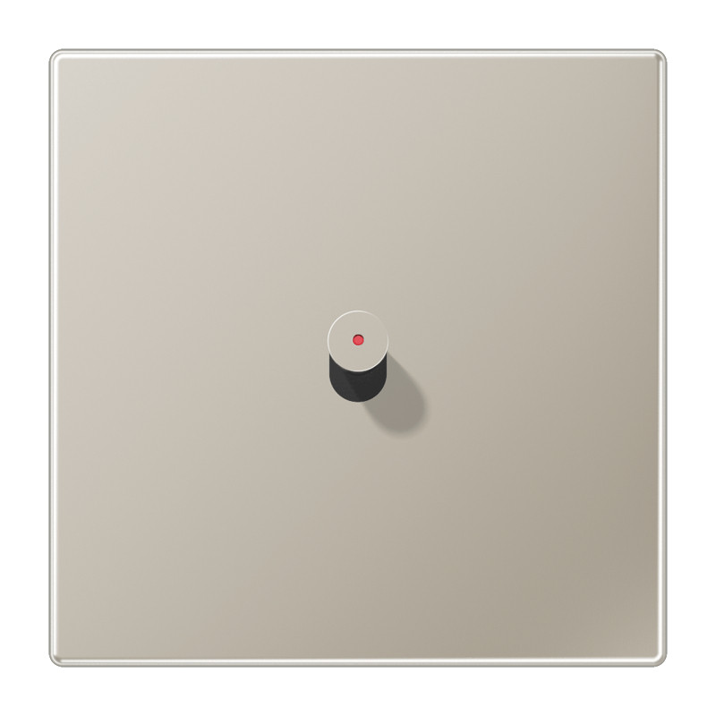 Jung LS 1912 range bedieningselement aan-/uit-schakelaar draaigreep roestvaststaal ( RVS )