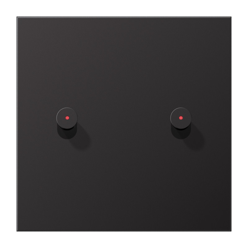 Jung LS 1912 range bedieningselement aan-/uit-schakelaar draaigreep aluminium