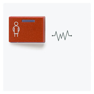 Jung Afdekking voor ackermann type 73075 D en 73075 B