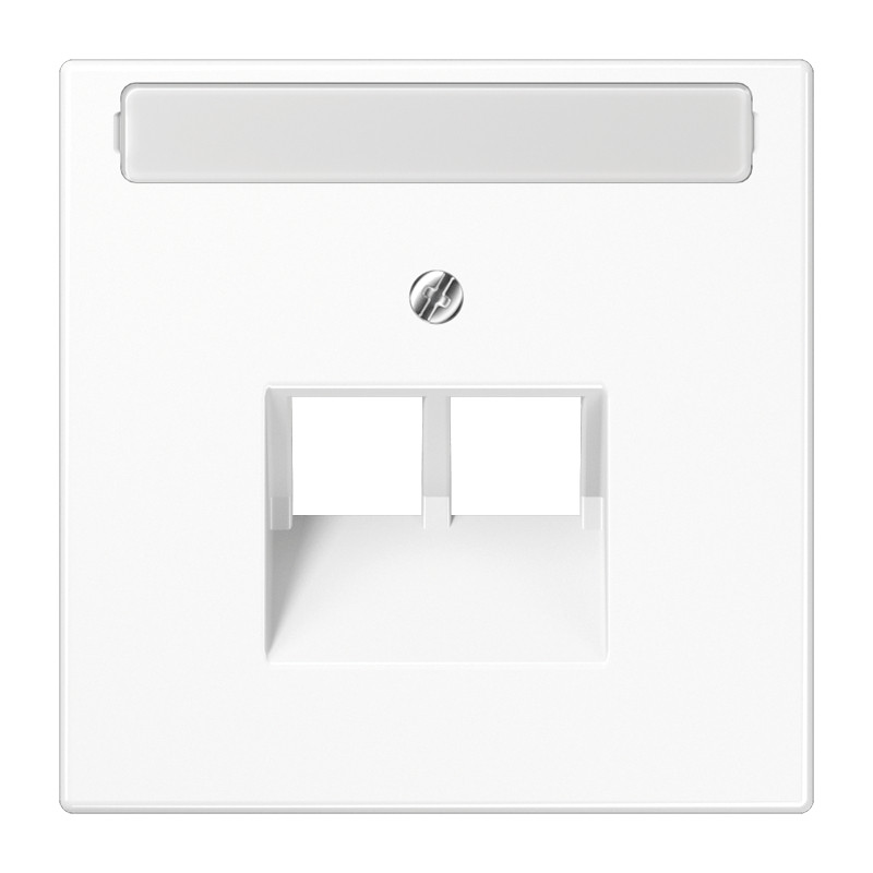 Jung LS range onderdeel/centraalplaat uae/iae kunststof wit