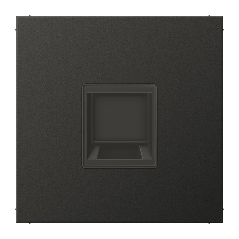 Jung LS range Afdekking LS-antraciet V.mod.jack 1-VDG.