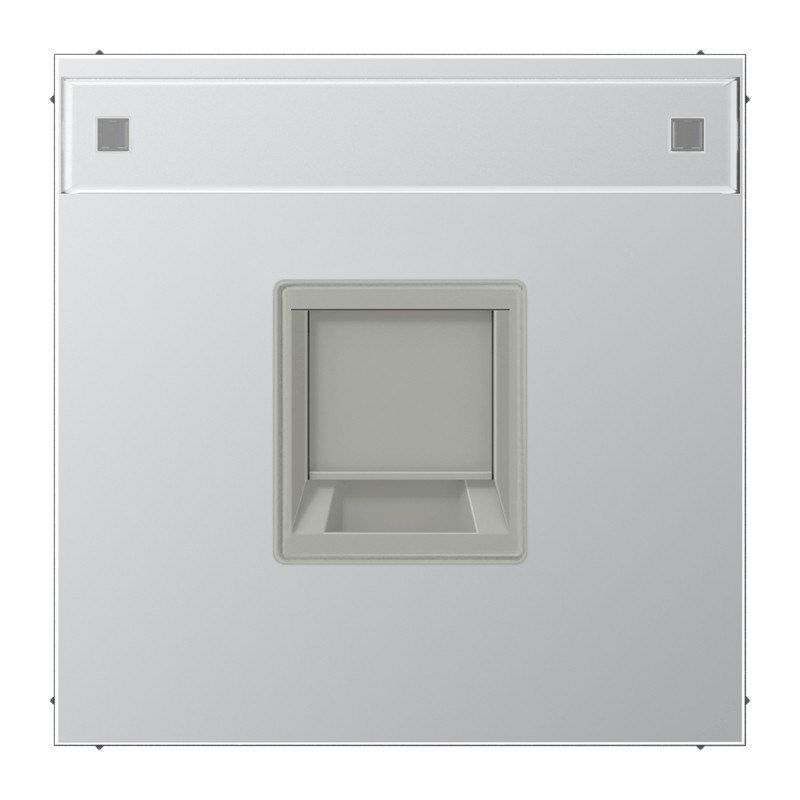 Jung LS range onderdeel/centraalplaat modular-jack metaal aluminium