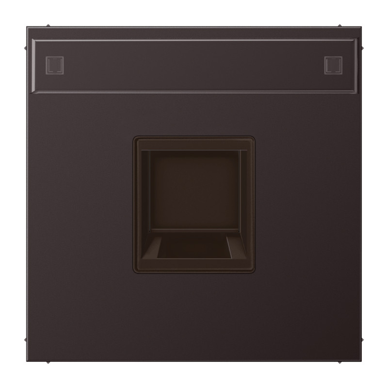 Jung LS range onderdeel/centraalplaat modular-jack metaal aluminium