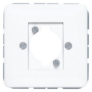 Jung CD500 onderdeel/centraalplaat XLR kunststof wit