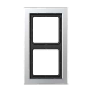 Jung LS design afdekraam 2V aluminium ip44