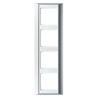 Jung A plus afdekraam 4V aluminium ip44