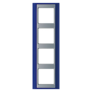 Jung A plus afdekraam 4V blauw ip44