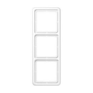 Jung CD universeel afdekraam 3V horizontaal en verticaal wit ip44