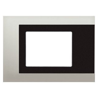 Jung KNX afdekraam 1V roestvaststaal ( RVS ) ip44