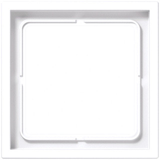 Jung LS range afdekraam 1V horizontaal en verticaal wit ip44
