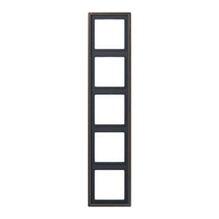 Jung LS range afdekraam 5V horizontaal en verticaal messing ip44 me 2985 at
