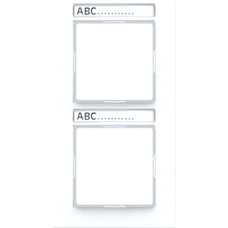 Jung A range afdekraam 5V verticaal antraciet ip44 ac 585 BF na anm