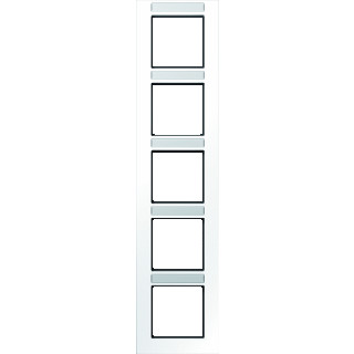Jung A range afdekraam 5V verticaal wit ip44 ac 585 BF na WW